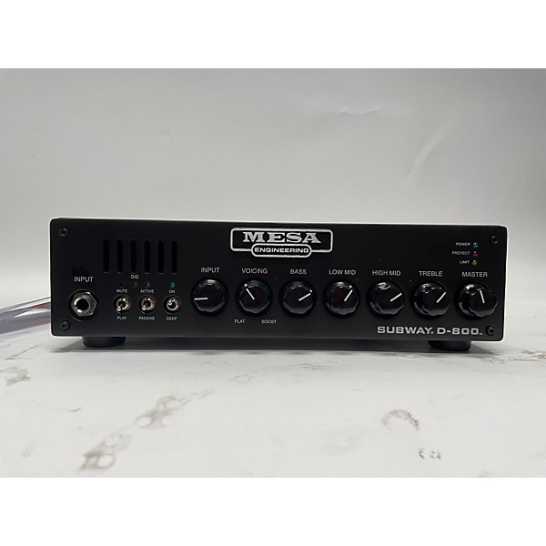 Used MESA/Boogie SUBWAY D-800 Bass Amp Head