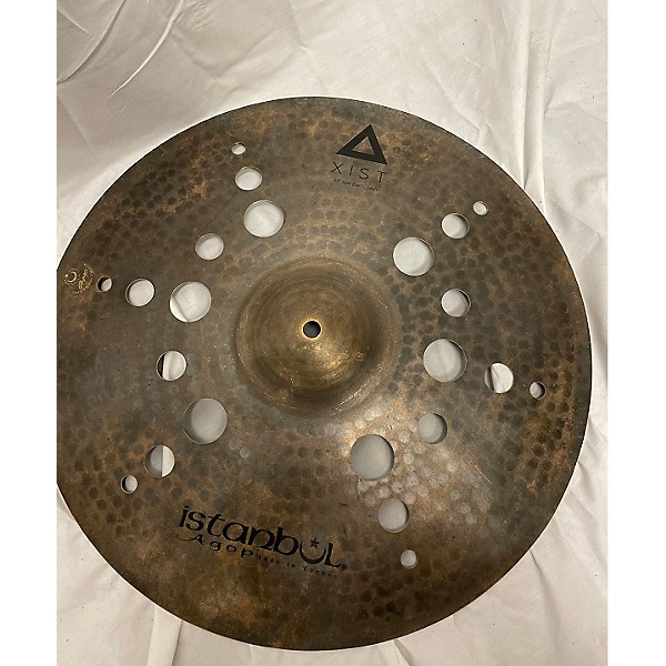 Used Istanbul Agop 17in XIST ION DARK CRASH Cymbal