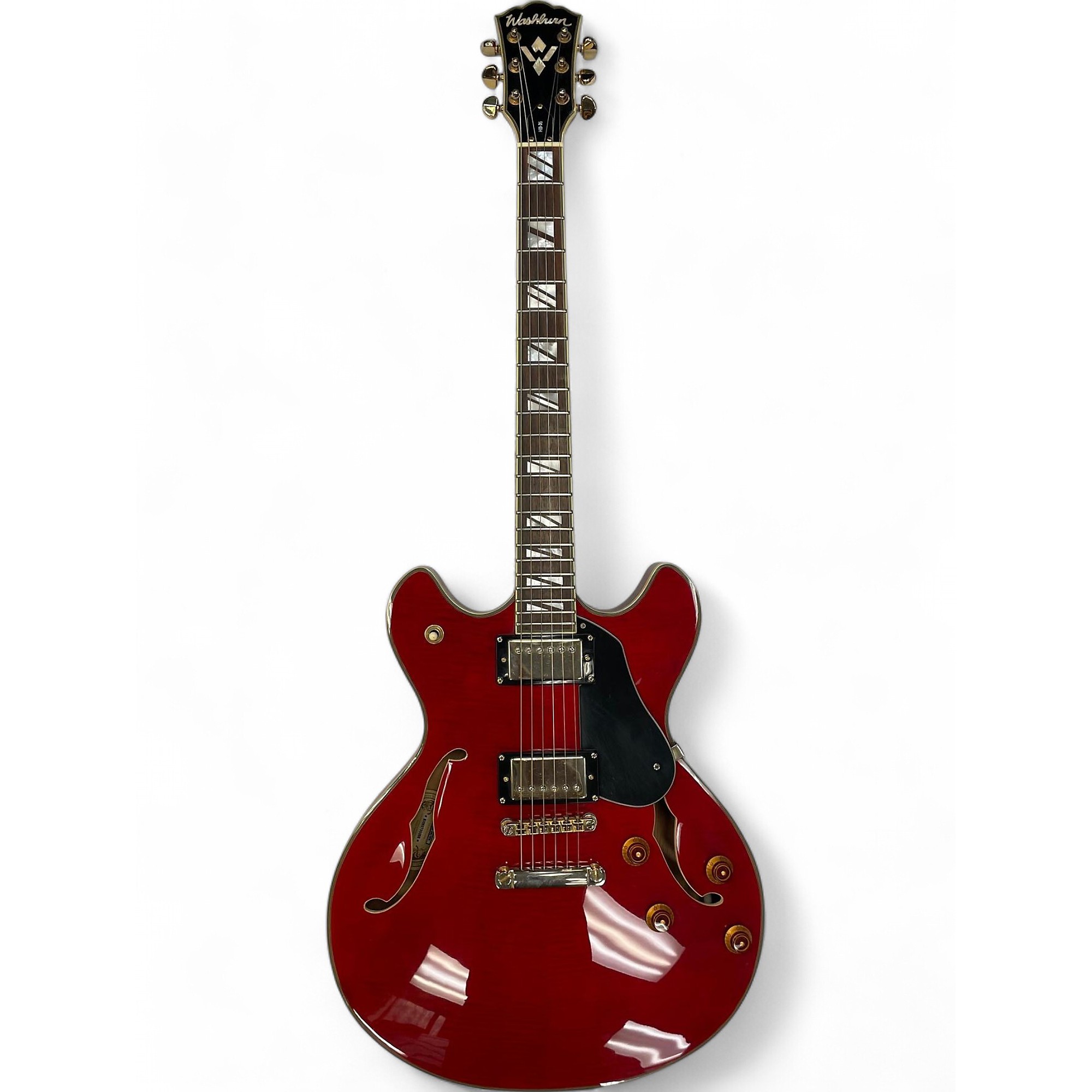 Used Washburn Used Washburn HB35 Cherry Hollow Body Electric  