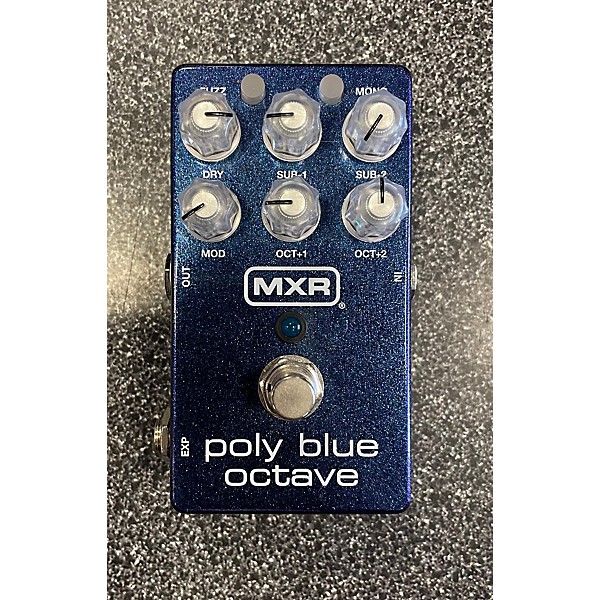 Used MXR M306 Poly Blue Octave Effect Pedal