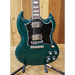 Used Gibson Used Gibson SG Standard Teal Solid Body Electric Guitar