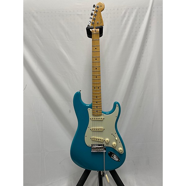 Used Fender Used Fender American Professional II Stratocaster Miami Blue Solid Body Electric Guitar