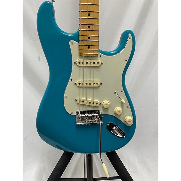 Used Fender Used Fender American Professional II Stratocaster Miami Blue Solid Body Electric Guitar