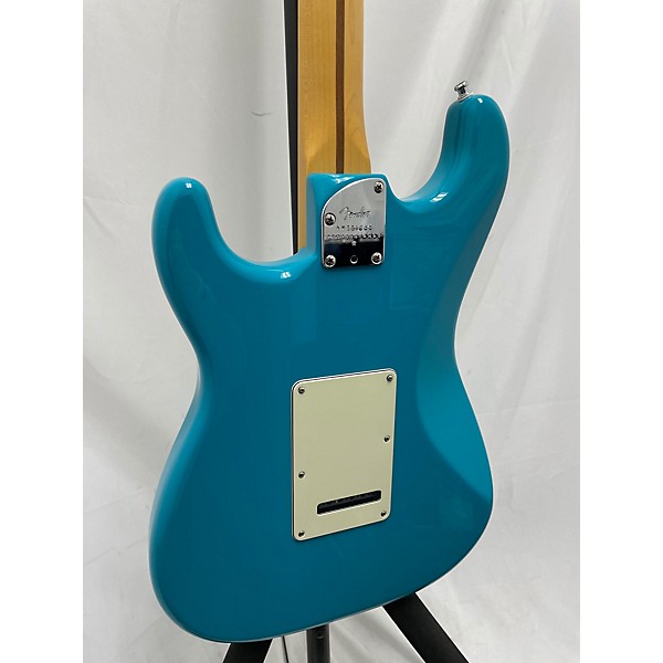 Used Fender Used Fender American Professional II Stratocaster Miami Blue Solid Body Electric Guitar