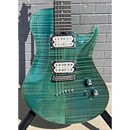 Used Warrior Used Warrior Isabella TEAL FLAME Solid Body Electric Guitar