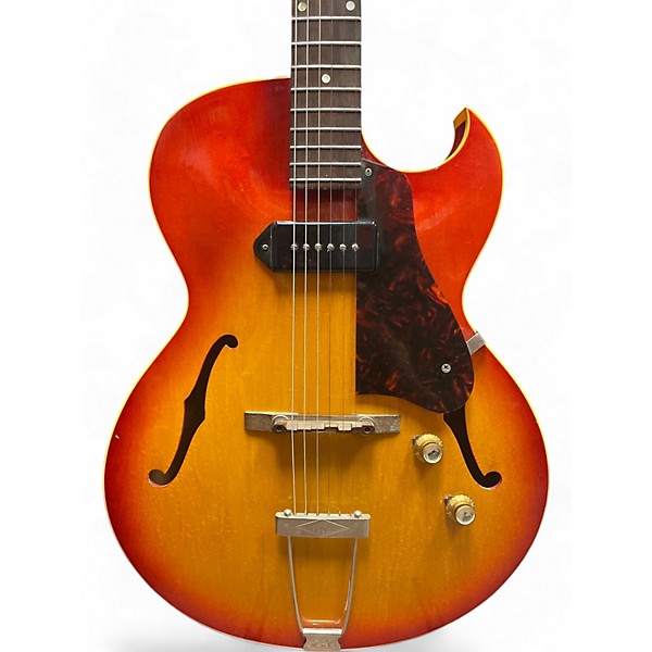 Vintage 1964 Gibson ES-125TC Heritage Cherry Sunburst Hollow Body Electric Guitar