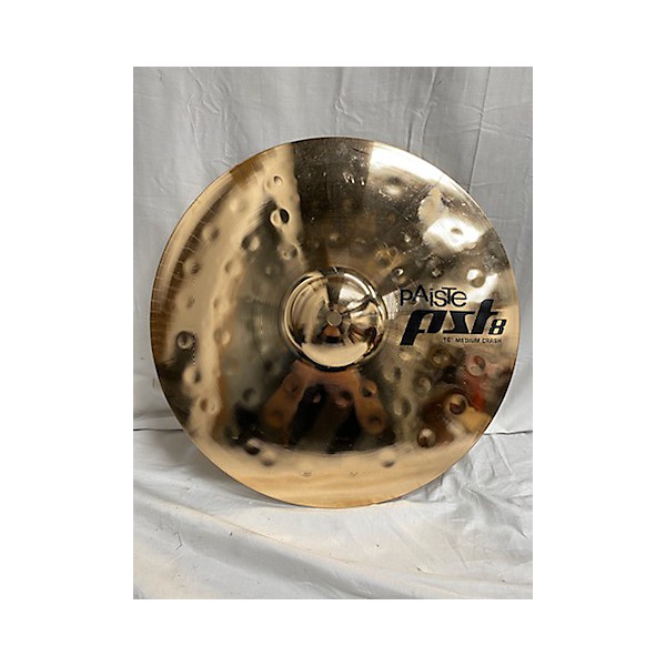 Used Paiste Used Paiste 16in PST8 Medium Crash Cymbal