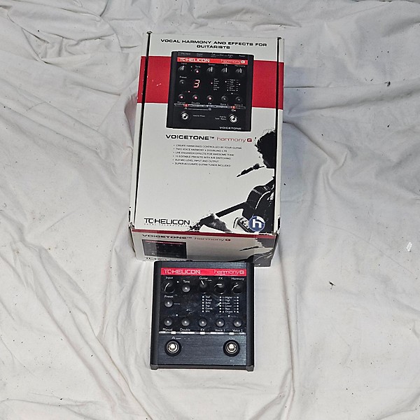 Used TC Helicon Voicetone Harmony G Effect Pedal