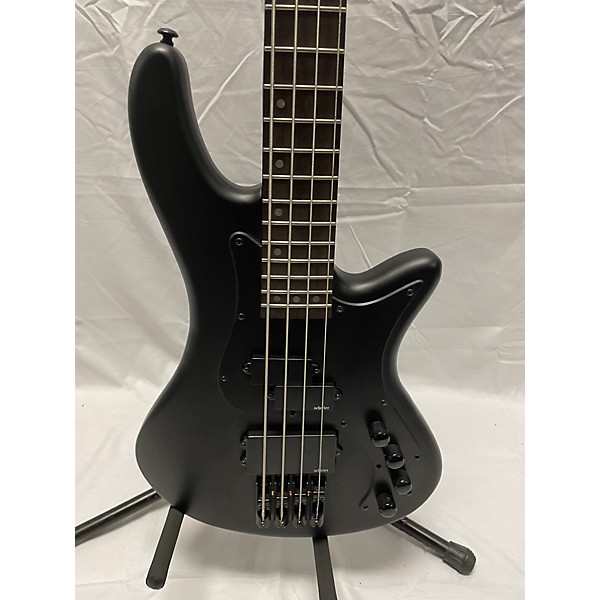 Used Schecter Guitar Research Stealth-4 Black Electric Bass Guitar