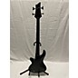 Used Schecter Guitar Research Stealth-4 Black Electric Bass Guitar