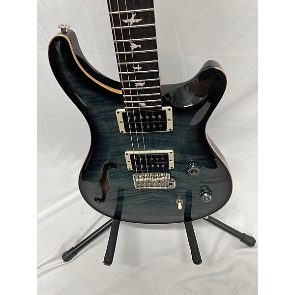 Used PRS Used PRS CE24 Hollowbody Blue Matteo Hollow Body Electric Guitar