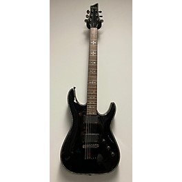 Used Schecter Guitar Research Used Schecter Guitar Research C1 Hellraiser Black Solid Body Electric Guitar