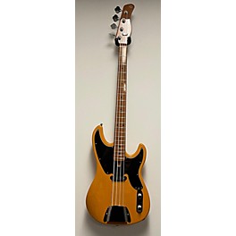 Used Fender Used Marcus Miller D5 Yellow Electric Bass Guitar