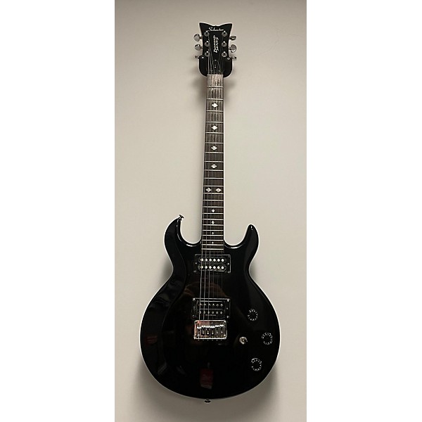 Used Schecter Guitar Research Used Schecter Guitar Research Diamond Series Black Solid Body Electric Guitar