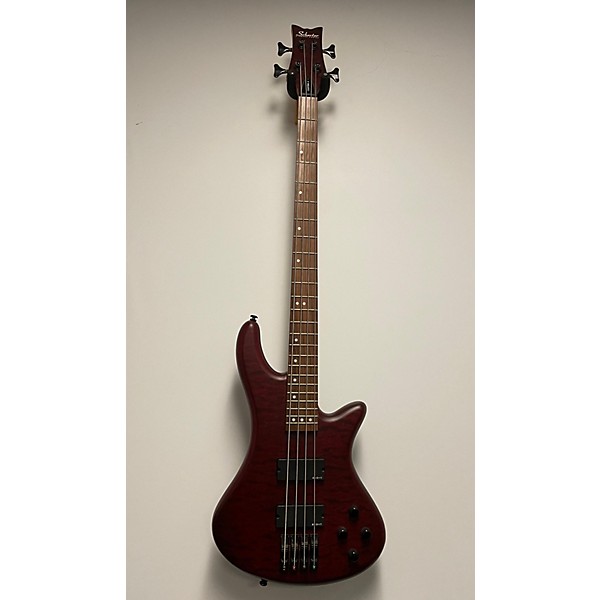 Used Used Schecter Guitar Research C4 Custom Red Electric Bass Guitar