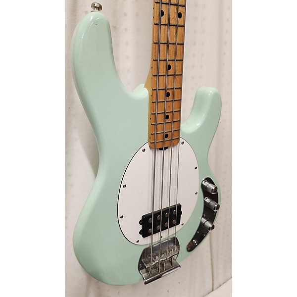 Used Sterling by Music Man Used Sterling By Music Man Ray4 Seafoam Green Electric Bass Guitar