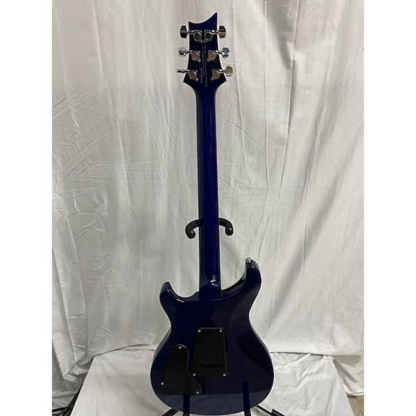 Used PRS Used PRS SE Standard 24 Trans Blue Solid Body Electric Guitar