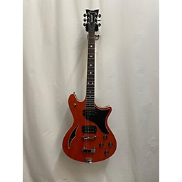 Used Schecter Guitar Research Used Schecter Guitar Research TSH1 Amber Hollow Body Electric Guitar