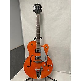 Used Gretsch Guitars Used Gretsch Guitars G5120 Electromatic Orange Hollow Body Electric Guitar