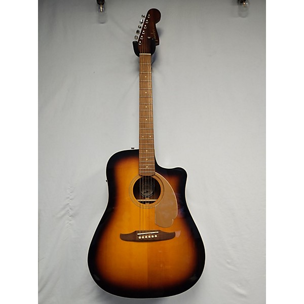 Used Fender Used Fender Redondo 2 Color Sunburst Acoustic Electric Guitar