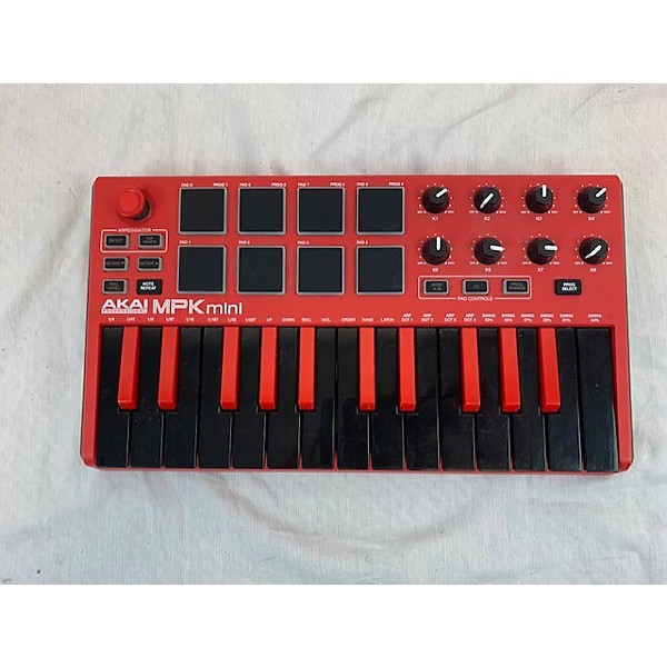 Used Akai Professional Used Akai Professional MPK Mini MIDI Controller