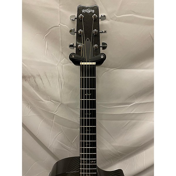 Used RainSong Used RainSong Black Ice Series Orchestra Carbon Fiber Graphite Acoustic Electric Guitar