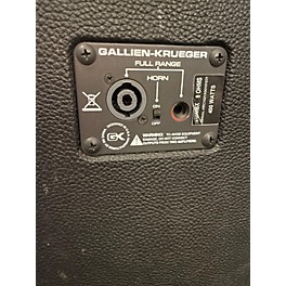 Used Gallien-Krueger 410MBX 400W 4x10 Bass Cabinet