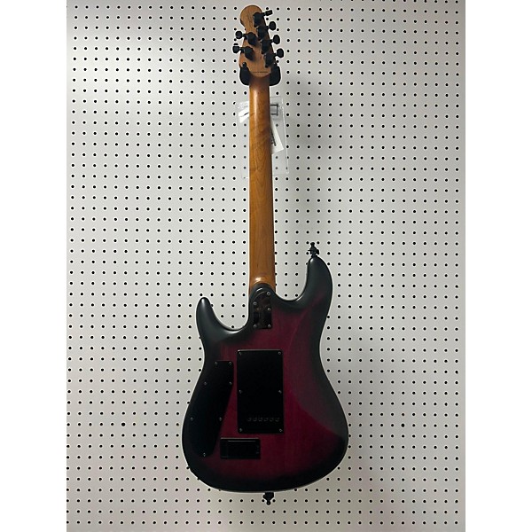 Used Sterling by Music Man Used Sterling By Music Man Jason Richardson Signature Cutlass Cosmic Purple Burst Satin Solid B...