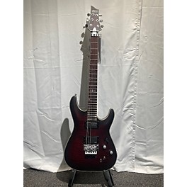 Used Schecter Guitar Research Used Schecter Guitar Research C1 Floyd Rose Platinum Red Solid Body Electric Guitar