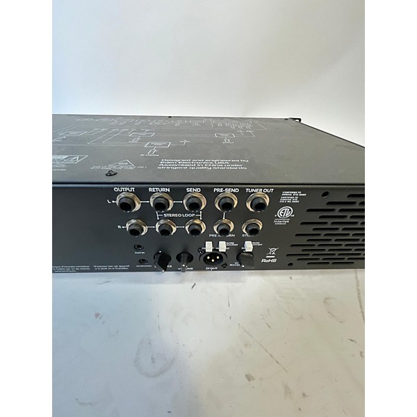 Used Eden WTPPRE-U WORLD TOUR PRO PREAMP RACK UNIT Bass Preamp