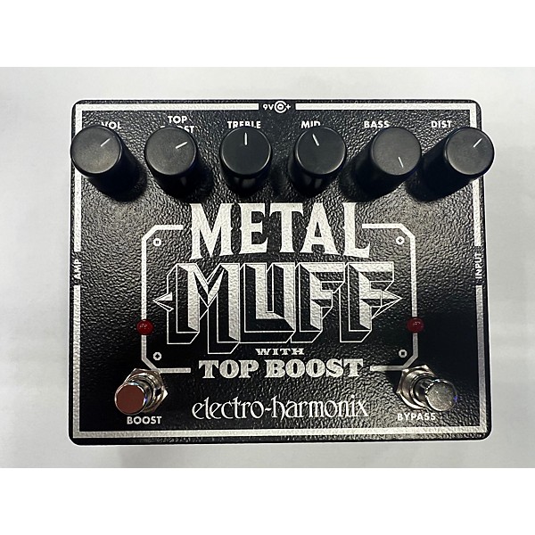 Used Electro-Harmonix Used Electro-Harmonix Metal Muff Distortion With Top Boost Effect Pedal