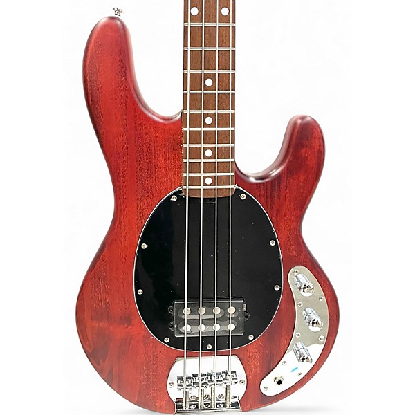 Used Sterling by Music Man Used Sterling By Music Man Ray4 Walnut Stain Electric Bass Guitar