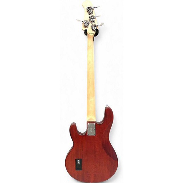 Used Sterling by Music Man Used Sterling By Music Man Ray4 Walnut Stain Electric Bass Guitar