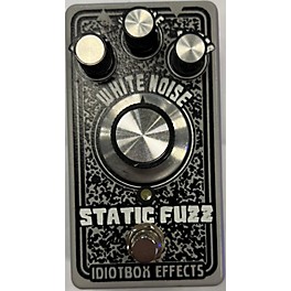 Used Idiotbox Used Idiotbox White Noise Static Fuzz Effect Pedal