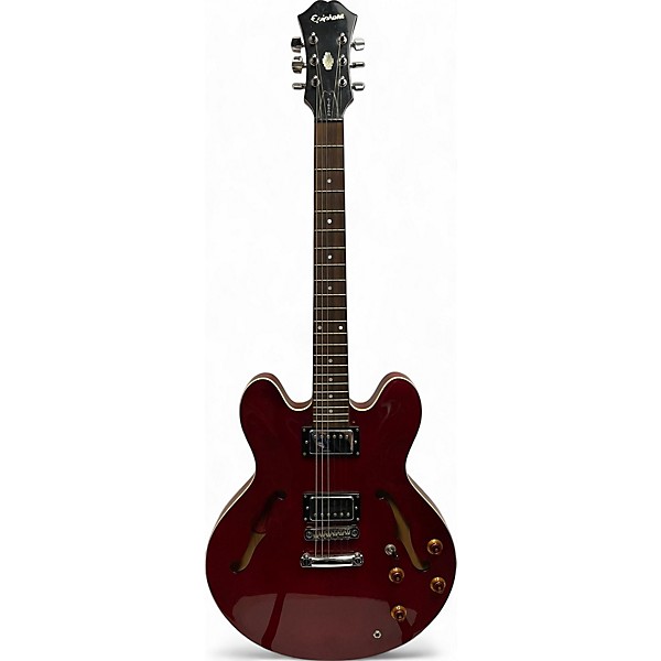 Used Epiphone Dot Cherry Hollow Body Electric Guitar