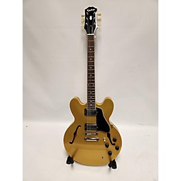 Used Epiphone Used Epiphone ES335 Metallic Gold Hollow Body Electric Guitar