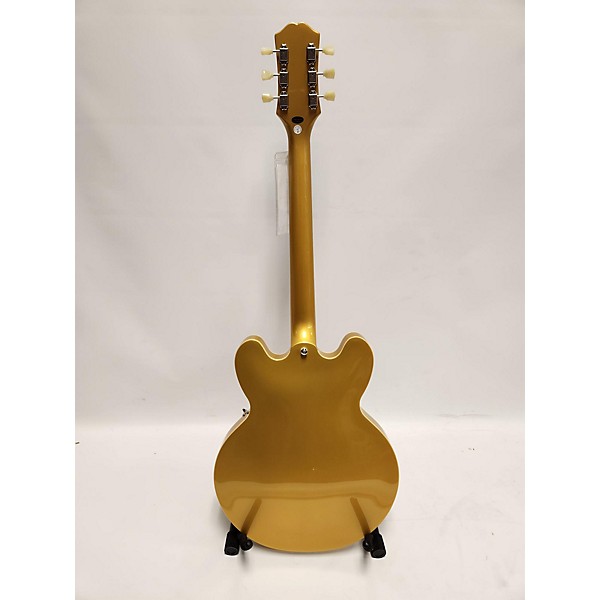 Used Epiphone Used Epiphone ES335 Metallic Gold Hollow Body Electric Guitar