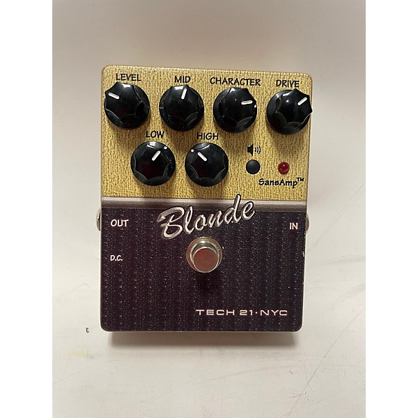 Used Tech 21 CSBL2 Sansamp Character Series Blonde V2 Effect Pedal