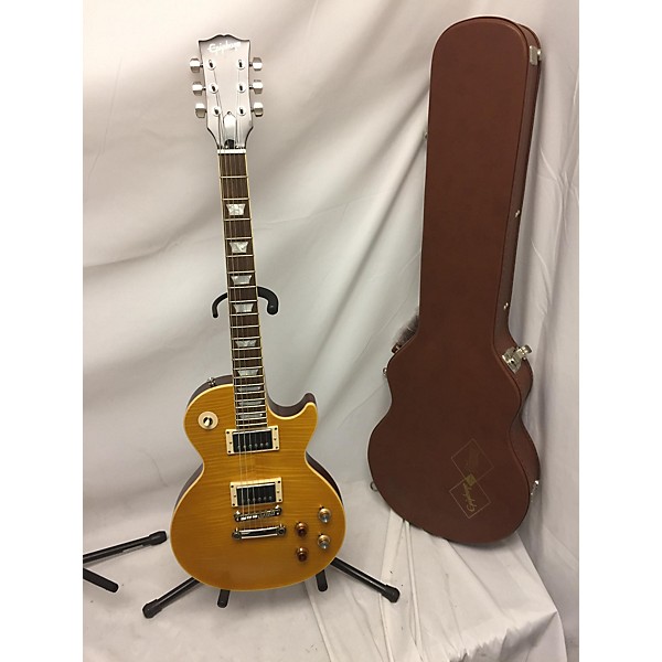 Used Epiphone Used Epiphone Kirk Hammett "Greeny" 1959 Les Paul Standard Greeny Burst Solid Body Electric Guitar