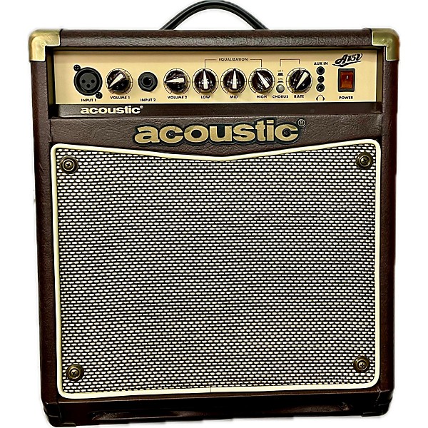 Used Acoustic A15V 15W Acoustic Guitar Combo Amp