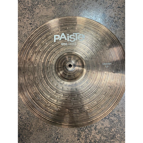 Used Paiste Used Paiste 17in 900 Series Crash Cymbal