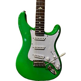 Used PRS Used PRS SE Silver Sky Green Solid Body Electric Guitar