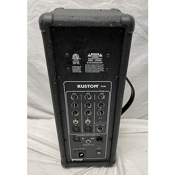 Used Kustom PA50 Powered Speaker