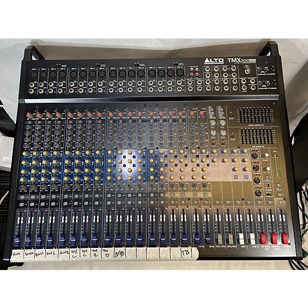 Used Alto TMX200DFX 20-Channel Powered Mixer