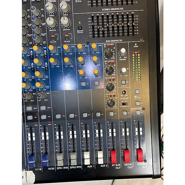 Used Alto TMX200DFX 20-Channel Powered Mixer