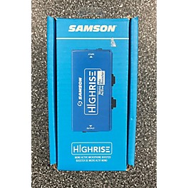 Used Samson Highrise Mono Active Mic Booster Microphone Preamp