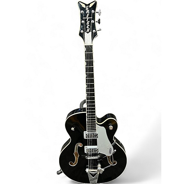 Used Used Gretsch Guitars G6136T-SL Silver Falcon Bigsby Black Hollow Body Electric Guitar