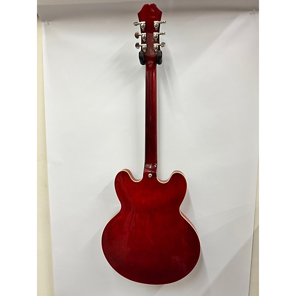 Used Epiphone Used Epiphone Dot Cherry Hollow Body Electric Guitar