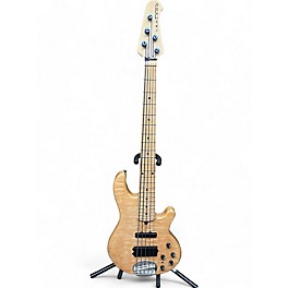 Used Lakland Used 2014 Lakland 55-02 Skyline Series 5 String Natural Electric Bass Guitar