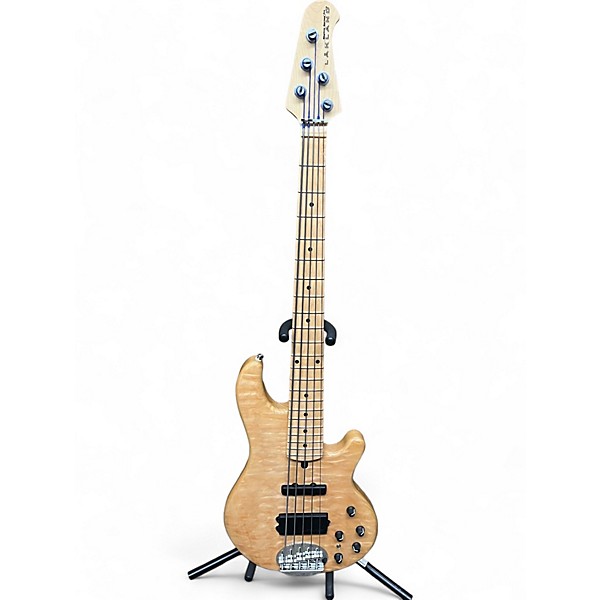 Used Lakland Used 2014 Lakland 55-02 Skyline Series 5 String Natural Electric Bass Guitar